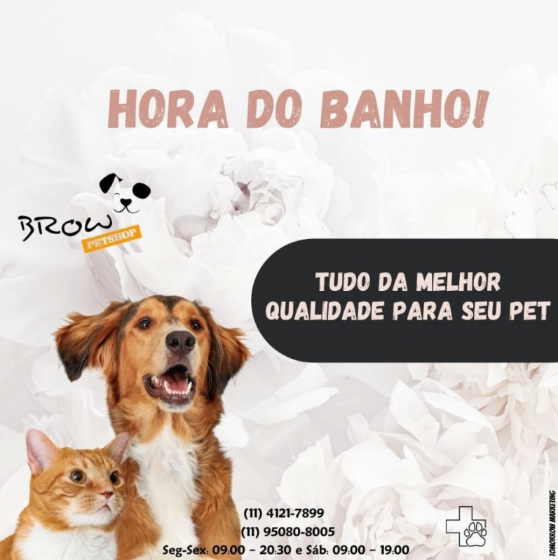 Banho e Tosa Perto de Mim Agendar Vila Industrial - Pet Shop Perto